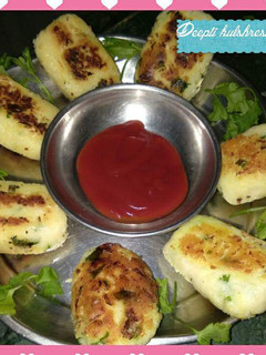 चावल के आटे के कटलेट (chawal ke aate ke cutlet recipe in hindi) रेसिपी मुख्य फोटो