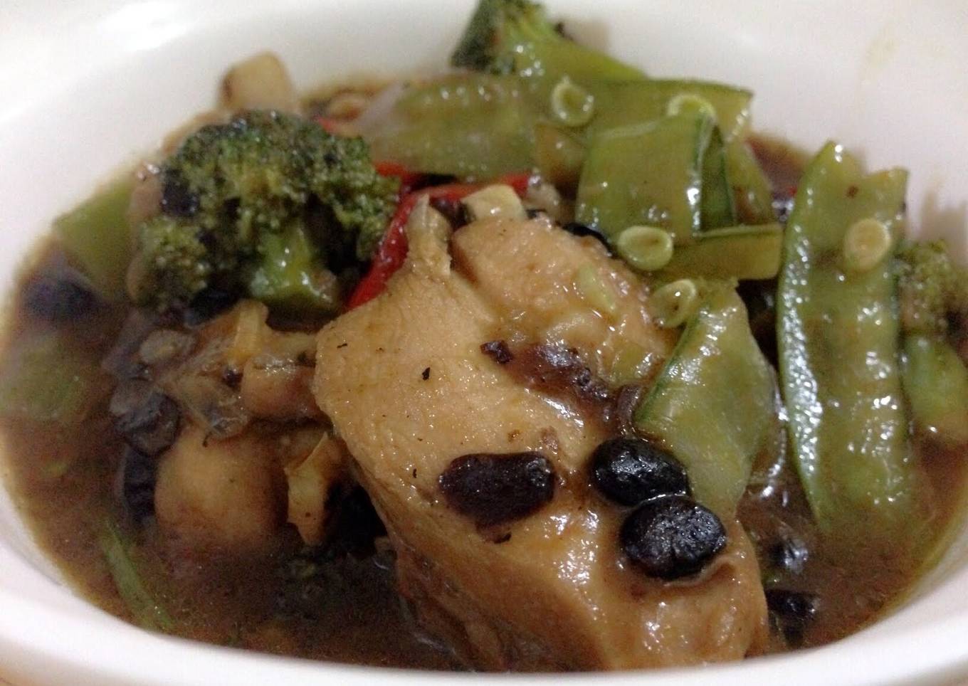 Chicken in Tausi Sauce