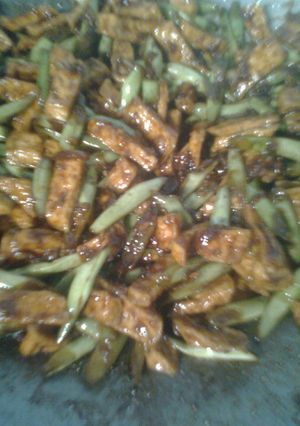Foto resep Buncis tahu kecap praktis