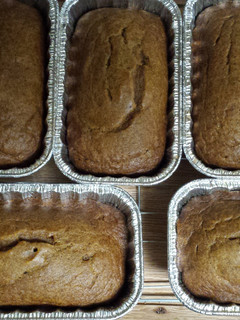 A picture of Pumpkin bread.