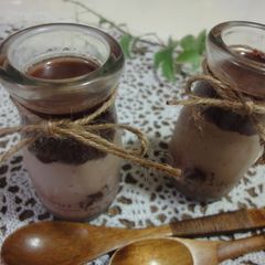 A picture of Egg Whites Only Creamy Chocolate Pudding.