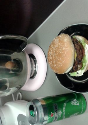 A picture of Pizza stuffed burgers.