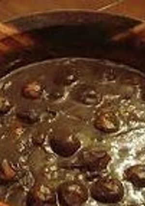 Una foto de Chilmole o Relleno Negro