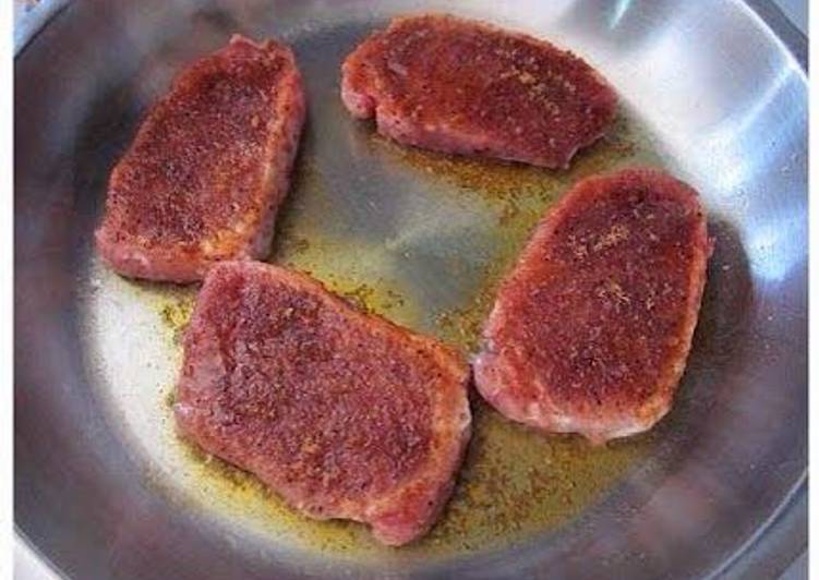 Recipe of Super Quick Homemade Glazed Pork Chops