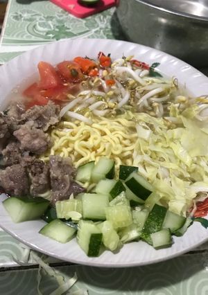 Foto resep Mie kocok bandung