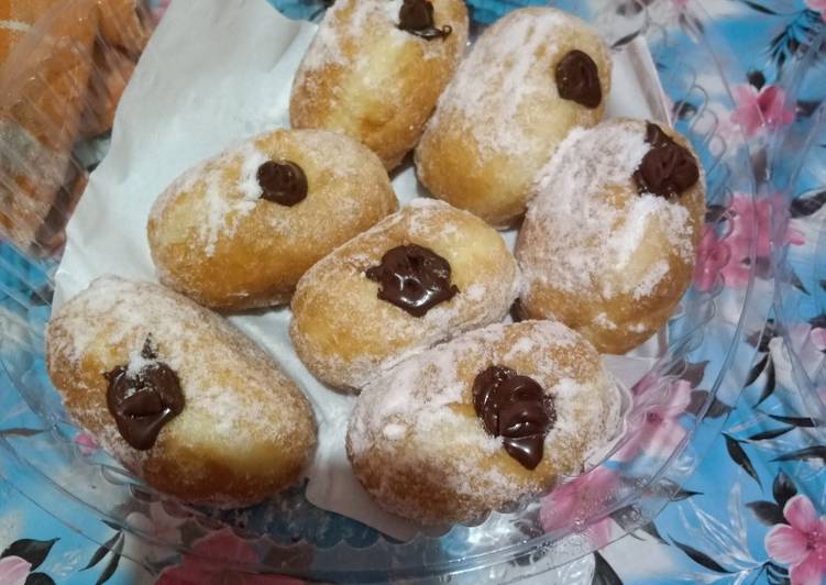 Bomboloni coklat yummyyy