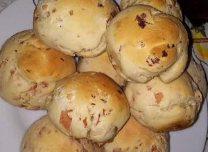 Una foto de Pancitos de salame y queso