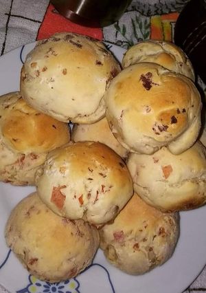 Una foto de Pancitos de salame y queso