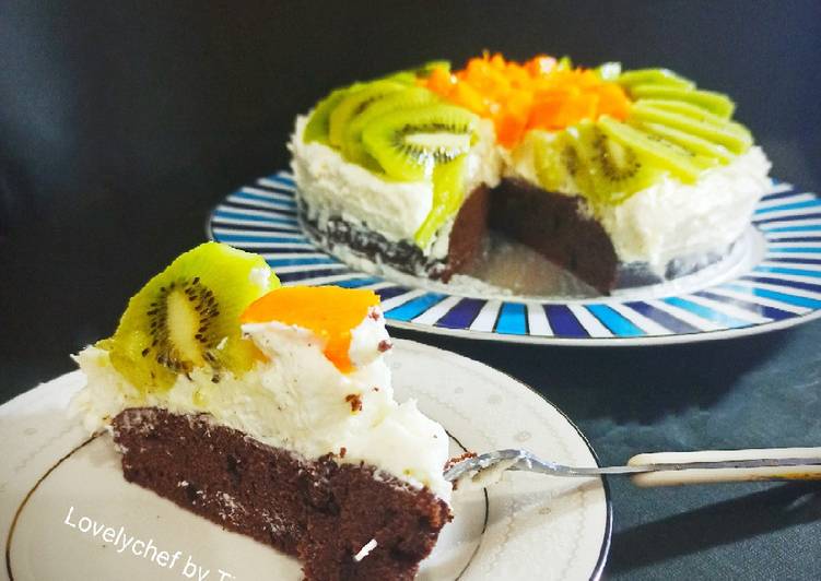 Chocolate Fruits cake