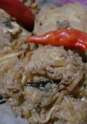 Foto resep Perkedel tahu dan mie simple