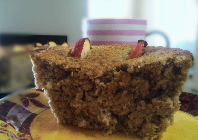 Bolo de maçã funcional