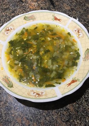 Una foto de Sopa súper nutritiva, light de rápida elaboración y económica