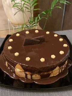 Una foto de Boston Cream pie