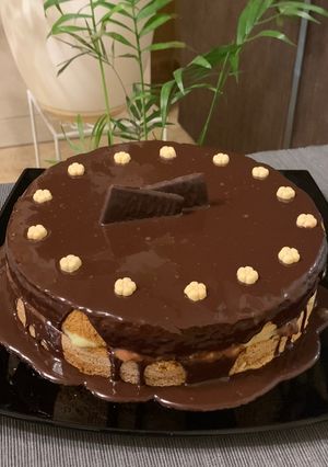 Una foto de Boston Cream pie