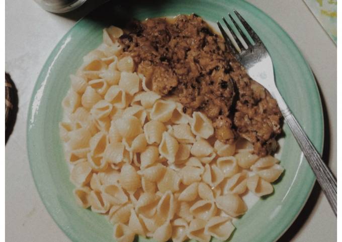 Tuna Conchiglie Pesto Pasta