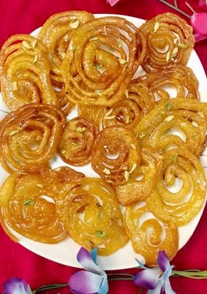 A picture of Crispy Jalebis.