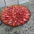 Kuchen frutilla y crema pastelera