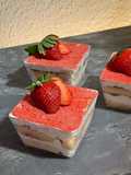 تيراميسو الفريز والرافيللو 🍓🥥✨