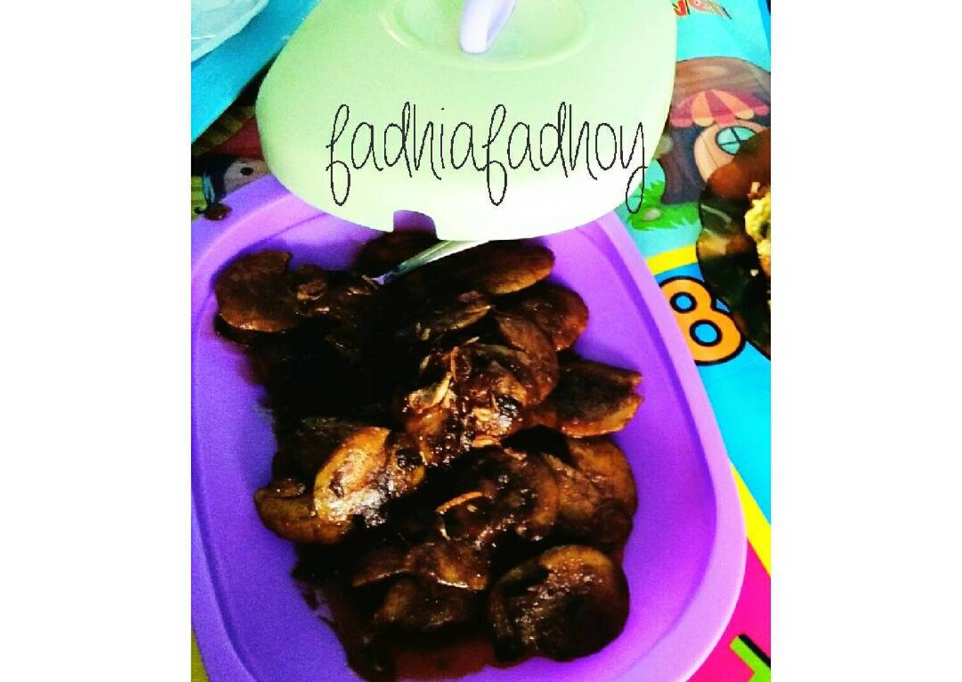 Rendang jengkol tanpa bau π¬