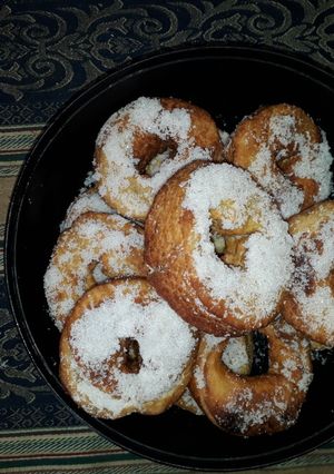 Una foto de Donas bien caseras, un manjar!! 💖
