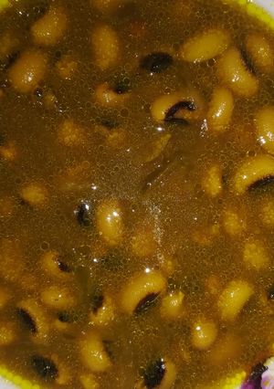 عکسی از دستور خوراک ساده لوبیا چشم بلبلی