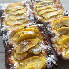 Una foto de Tatin de Manzana