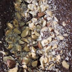 A picture of Carbohydrates rich Wheat flour chocolate cake.