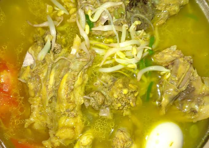 Cara Praktis Bikin Soto tulangan ayam kampung Yang Bikin Ngiler