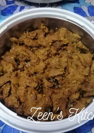 A picture of Hyderabadi Beef Fry.