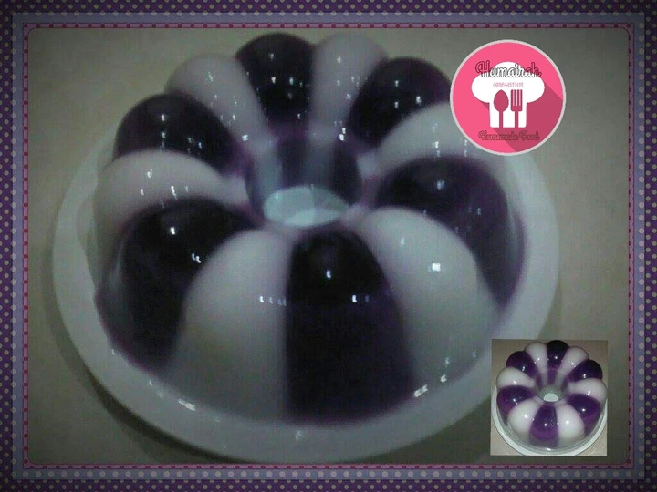 Langkah Mudah untuk Membuat Resep Puding susu ubi ungu yang Lezat Anti Ribet, Lezat Sekali