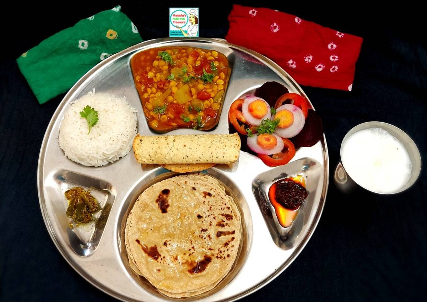Mini Lunch Gujarati Thali