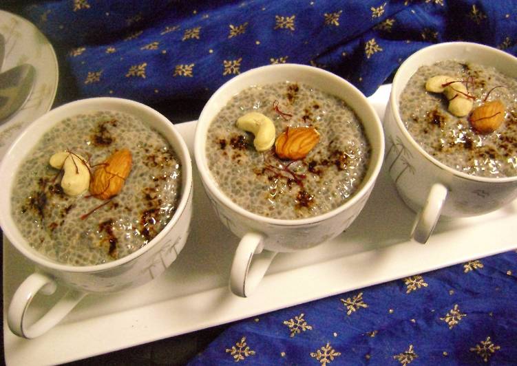 # Ramadan Special - Chia Coffee Pudding