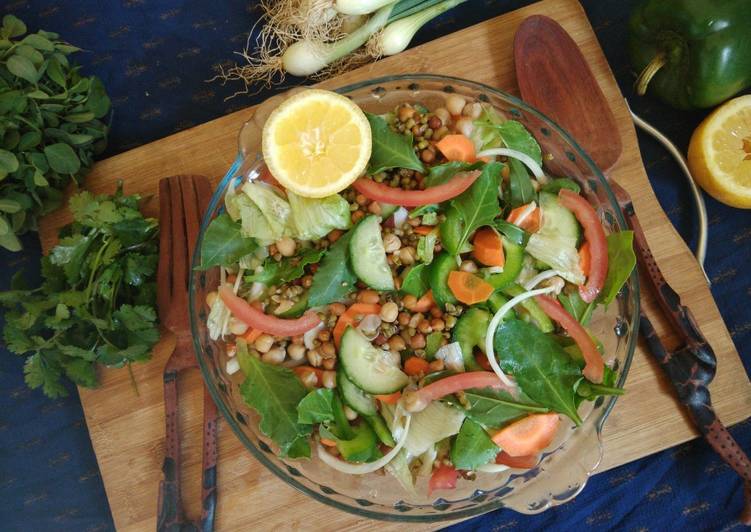 Simple Way to Prepare Any-night-of-the-week Beans veggi salad