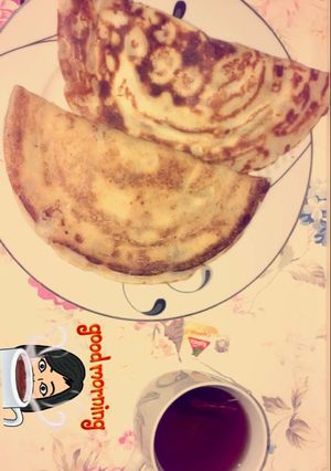 صورة لوصفة عجينة الكريب