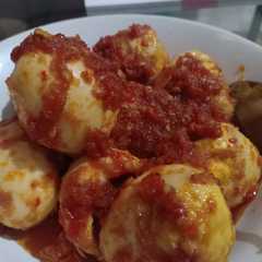 รูปของ Cuma telur balado