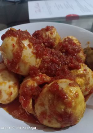 Foto resep Cuma telur balado