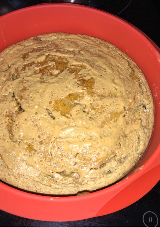 Una foto de Bizcocho vegano sin azúcar