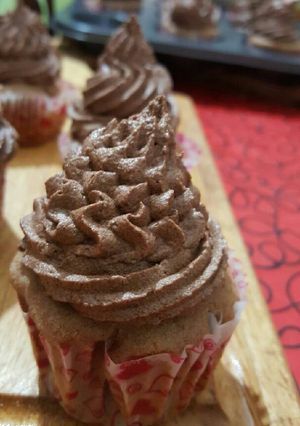 Una foto de Cupcakes chocolatosos