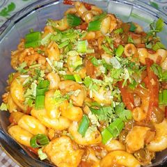 Mix chicken Macaroni A picture of Mix chicken Macaroni.