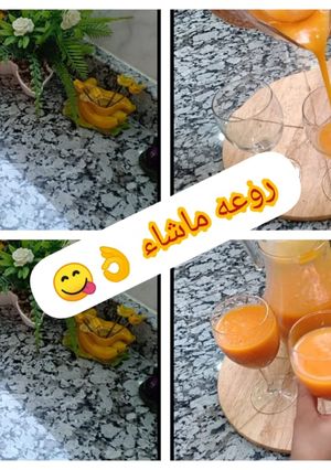 صورة لوصفة عصير لذيذ