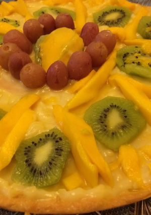 صورة لوصفة تارت بالكاسترد والفواكه