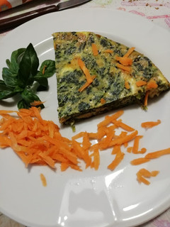 Foto di Frittata con spinaci