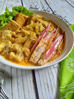 Foto resep Gulai Labu kecombrang