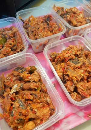 Foto resep Sambel tuna pedas lombok ijo