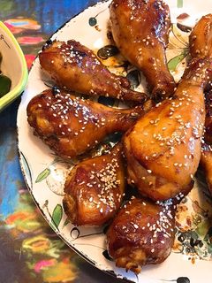 蜜汁烤雞腿 的食譜成品照片