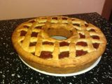 Pastafrola con ralladura de naranja