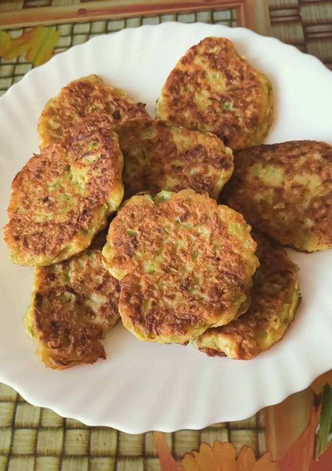 Оладьи из кабачка