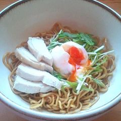 A picture of My Favorite Oil Ramen Noodles (Abura-Soba).