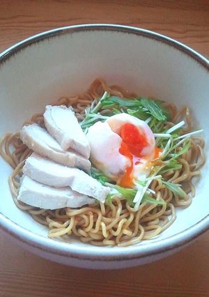 A picture of My Favorite Oil Ramen Noodles (Abura-Soba).
