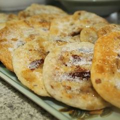 A picture of Easy peasy fig + pistachio wafers.